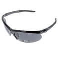 thumbnail image 2 of Mi Amore UV protection Shatter resistant Polycarbonate Semi-Rimless-Sunglasses Black & Gray, 2 of 2