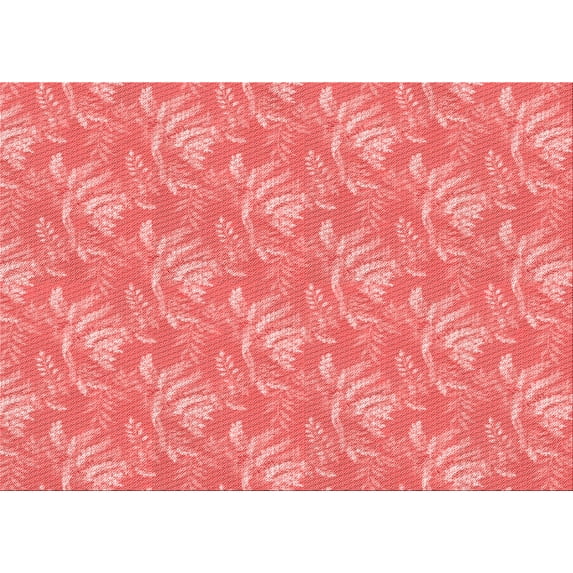 Ahgly Company Indoor Rectangle Patterned Fire Engine Red Area Rugs, 7' x 9'