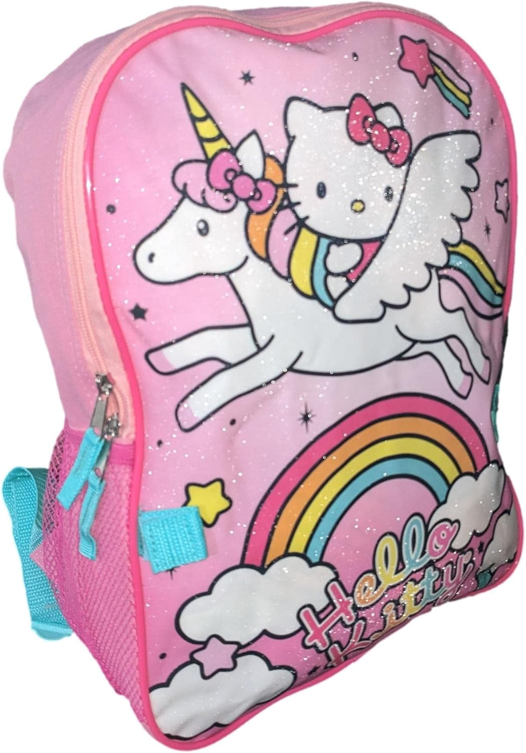Hello Kitty Full Size 16 Inch Backpack with Detachable Lunch Box
