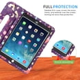 thumbnail image 3 of HDE Case for iPad 9.7-inch 2018 / 2017 Kids Shockproof Bumper Hard Cover Handle Stand with Built in Screen Protector for New Apple Education iPad 9.7 Inch (6th Gen) / 5th Generation iPad 9.7, 3 of 6