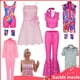 thumbnail image 2 of COOL 2023 Película Barbie Ken Cosplay Disfraz Rosa Vestido Collar Hombres Mujer Arena Fiesta Trajes De Baño Ropa De Playa Halloween Papel P, 2 of 4