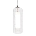 thumbnail image 2 of AFX  Hermosa 1-light Satin Nickel 4000K LED Pendant Clear 120-277 V, 2 of 5