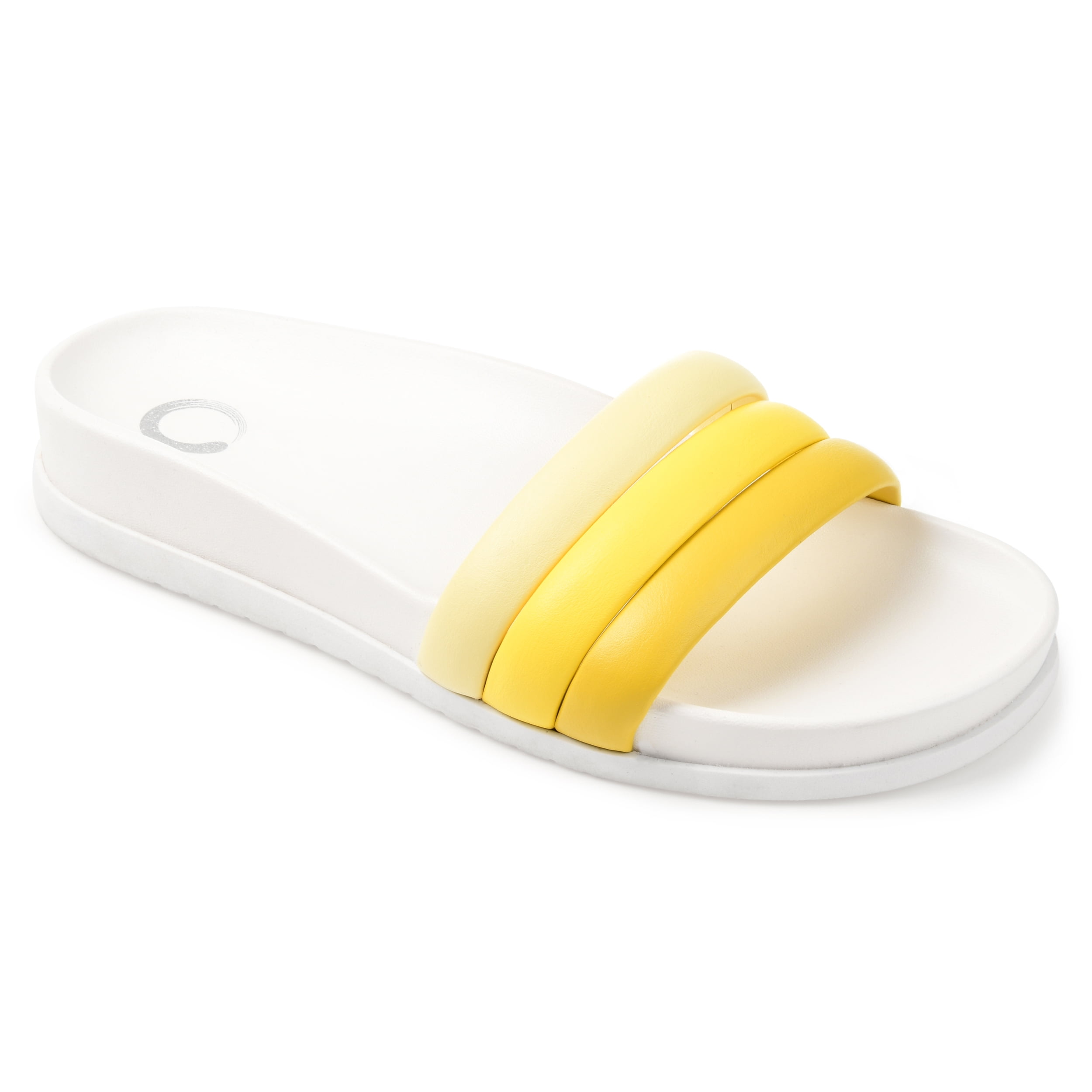 Brinley Co. Womens Slip On Pool Slide