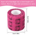thumbnail image 2 of Prdigy 12 Rolls Self Adhesive Bandage Wrap, 2 In x 16.4 Ft Breathable Cohesive Wrap Bandages, Athletic Elastic Self-Adherent Vet Tape for Pets and People, Sports Wrist Skin Ankle(Multi-color), 2 of 8