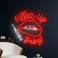 thumbnail image 2 of Handmadetneonsign Filler Up Baby Neon Sign, Botox Neon Sign, Botox Filler Led Sign, Filler Neon, 2 of 5