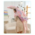 thumbnail image 5 of Large Goose Plush Stuffed Toy - Soft Hugging Plush for Adults, Cozy Body Pillow for Sleeping, Easter Decor, Durable Sofa Decor & Holiday Gift, Ultra-Soft Cuddly Plush Companion, 20in, Pink, 5 of 5