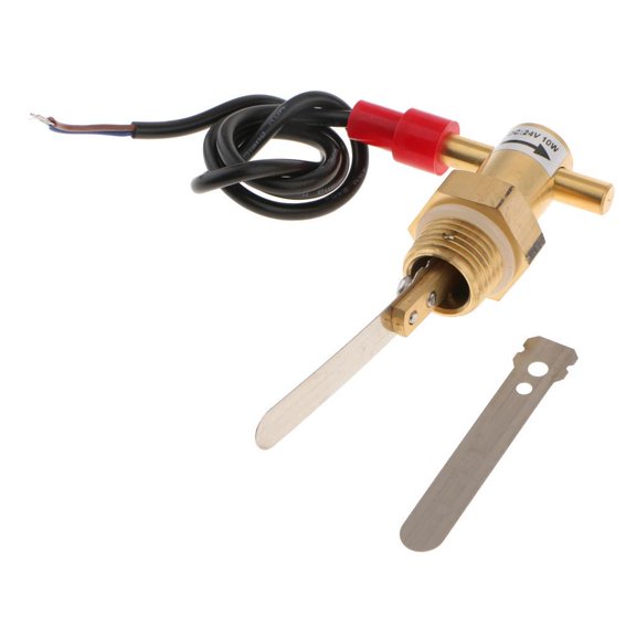 Cateissary Brass Water On/Off Switch NO Normally DC24V Open 10W Electrónica miscelánea