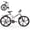 White, variant on Marknig 26 inch Folding Mountain Bike for Adults, 21 Speed Full Suspension High-Carbon Steel MTB Foldable Bicycle, Dual Disc Brake Non-Slip Folding Bikes for Men or Women, White