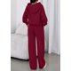 thumbnail image 4 of Conjunto deportivo de 2 piezas para mujer PRETTYGARDEN, sudadera con capucha y pantalón ancho, talla M, 4 of 8