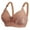 Brown, variant on Aayomet Push Up Bras for Women Women's Underwire Bra Minimizer Lace Floral Bra Unlined Unpadded Plus Size Full Coverage Bra,Black 44