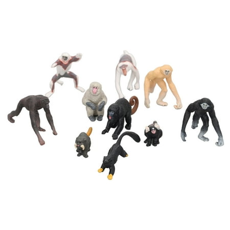 Monkey Ornament, 10PCS Stable Structure Animal Model Set Lightweight With  Detailed Look For Home Decoration | Walmart Canada