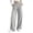 Gray*essentials sweatpants, variant on Kinrui Baggy Sweatpants for Petite Women Elastic Waist Wide Leg Pant Baggy Lounge Comfy Sweat Pants for Teen Girl Junior with Pocket Gray M