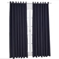 thumbnail image 1 of Moyic Cortinas de color sólido Cortinas de sombreado Cortinas opacas para ventanas Persianas para puertas y balcones Decoración del hogar azul oscuro 100*130 cm Moyic JJ16203-04, 1 of 6