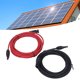 thumbnail image 4 of Cable De Extensión Solar, 1000 V CC Excelente Conductividad Eléctrica Retardante De Llama Negro Rojo 2 Piezas Cable De Extensión De Panel Solar De 4 Mm² Para La Industria ANGGREK Otros Deportes, 4 of 8