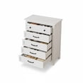 thumbnail image 1 of Commode Haute en Bois Classique à 5 Tiroirs pour Chambre – Coffre de Rangement Vertical Autoportant de 41,3 Pouces, Organisateur de Garde-Robe Moderne avec Pieds Ajustables – pour Chambre, Salon, Entrée – Gris Classique, 1 of 6