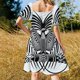 thumbnail image 5 of Vestido de manga corta con runas vikingas, vestido de verano para mujer, vestido de noche, vestido de lujo para niñas, vestidos elegantes, tallas grandes, 5 of 7