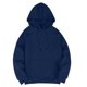 thumbnail image 5 of Sudadera con capucha para hombre, estilo informal, con capucha, color liso, mangas largas en los hombros, blusa de poliéster., 5 of 5