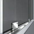 thumbnail image 4 of DreamLine SHDR1948723GL01 Mirage-X 44-48 in. W x 72 in. H Frameless Sliding Shower Door in Chrome, 4 of 5