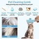 thumbnail image 5 of Peine para Gatos Unique Bargains Cepillo de Eliminación de Pelo para Mascotas con Botón de Liberación Peine para Pulgas para Cepillo de Aseo Autolimpiante para Masajear y Eliminar Pelo Suelto Azul, 5 of 7