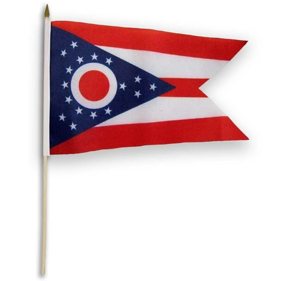 Ohio 12x18" Stick Flags