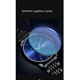 thumbnail image 2 of GUANQIN Men Analog Automatic Self-Winding Mechanical Stainless Steel Band Business Wrist Watch Day Date Luminous, 2 of 7