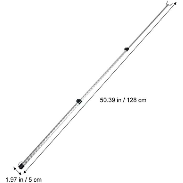 Nuobesty Long Reach Pole Hook Telescoping Reach Stick Aluminium Alloy  Adjustable Closet Pole Telescopic Clothing Hook Pole Reaching Pole Assist  Tool