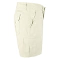 thumbnail image 2 of Men's Mid Rise Flat Front Cargo Shorts Fg 36, 2 of 5