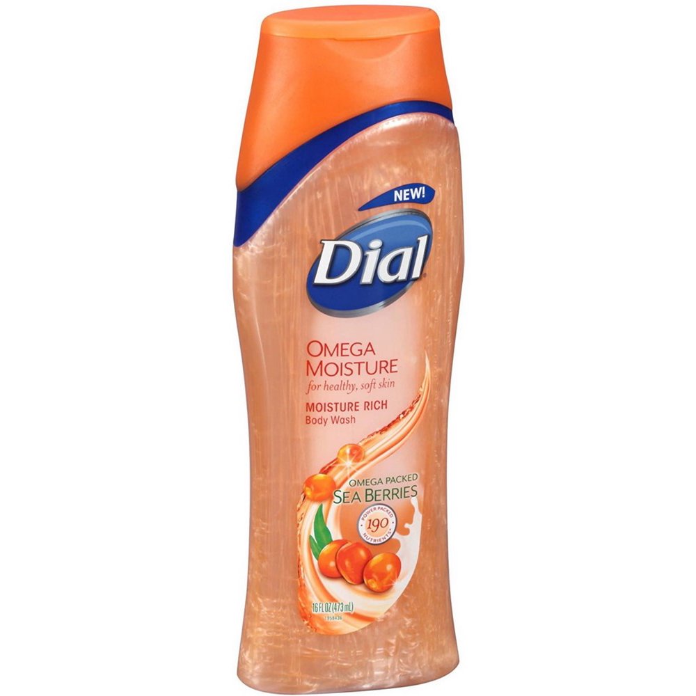 Dial Omega Moisture Rich Body Wash, Omega Packed Sea Berries 16 oz