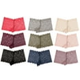 thumbnail image 2 of Alyce Ives Intimates Lace Boyshort Panties, 1X, 10 Pack, 2 of 4