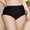 Black, variant on BeautyIn Plus Size Swim Shorts for Women Drawstring Swimming Shorts Black