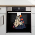 thumbnail image 6 of Sikiie American Bald Eagle A Hand Towel with Loop Hanging Towel Absorbent Tie Towels for Kitchen Tea Bar Bathroom Decor, 6 of 7