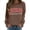 Coffee, variant on Jesus Crewneck Sweatshirts Women Christian Letter Print Shirts Casual Fall Long Sleeve Pullover Oversized Winter Clothing