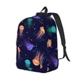 thumbnail image 4 of Wukai Sea Jellyfish Paper Reusable Cosmetic bag,Travel Toiletry Organizer Capacity,Waterproof Puzzle Bags, 4 of 7
