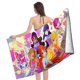 thumbnail image 4 of Winx Club Toalla de playa de secado rápido con diseño temático, regalo para mujeres y niñas, ideal para cumpleaños, fans, amantes de la música, uso en la playa o al aire libre, 78 × 150 cm, 4 of 6
