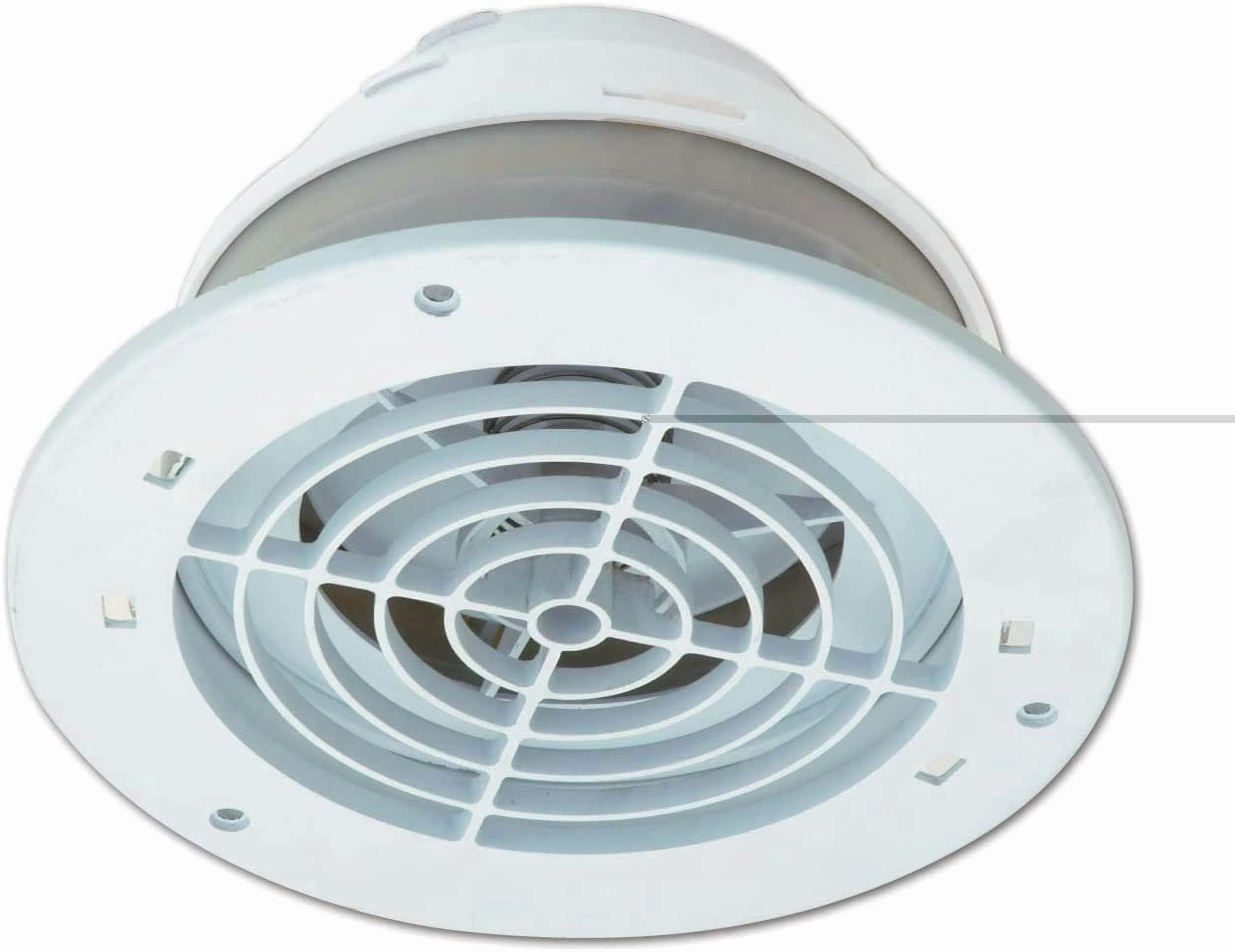 Dundas Jafine SEVZW Soffit Exhaust Vents Fits 4-Inch, 5-Inch and 6-Inch Duct Single Pack