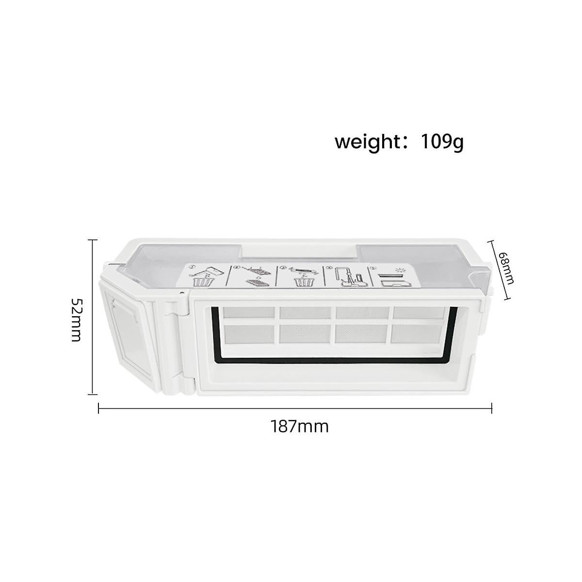 Dust Box for Deebot T20 PRO /T20 MAX/ T20 / T20 Robot Vacuum Cleaner Trash Box with Filter