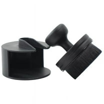 Tainini Wheel & Tire Brush for Car Rim, Soft Bristle Car Wash Brush, Short Handle for Easy Scrubbing Black