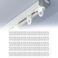 thumbnail image 3 of Stainless Steel Curtain Hooks 100pcs for Various For Home Installations, 3 of 5