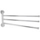 thumbnail image 1 of Toallero con Accesorios Base de aleación de Zinc Baño Colgador de Toallas montado en la Pared Estante abatible Giratorio, 1 of 4