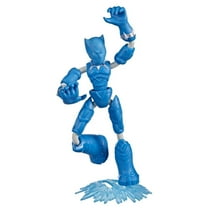 Marvel Avengers Bend and Flex Missions Black Panther Ice Mission Action Figure, 6-Inch-Scale Bendable Toy, Ages 4 and Up