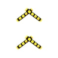 thumbnail image 1 of stanreset 1 Pair Motorcycle Handlebar Grip Universal Mountain Bike Handgrip Sleeve Removable Motorbike Sportsman Replacement Part Type4 NO4, 1 of 6