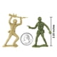 thumbnail image 2 of Figuras de Soldado de Juguete Tim Mee Toy 48pc OD Green vs Tan Hecho en EE UU, 2 of 7
