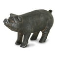 thumbnail image 5 of 5" Black Cast Iron Pig Hand Painted Sculpture, 5 of 5