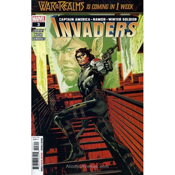 Invaders (3rd Series) #3 VF ; Marvel Comic Book