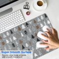 thumbnail image 4 of Long Mouse Pads for Desk,Gray Christmas Tree Pattern Desk Mats on Top Of Desks, Desk Mouse Pad Extra Large with 3mm Non-Slip Base and Stitched Edge for Gaming,Office,Work,Home 31.5x15.7in, 4 of 5