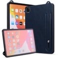 thumbnail image 5 of Case with Stand for iPad Pro 11 Inch Case 2024 5th Generation (M4) - Durable PU Leather Cover with Auto Sleep Wake, Card Slot, Hand Strap Feature For iPad Pro 11 2024,Blue, 5 of 5