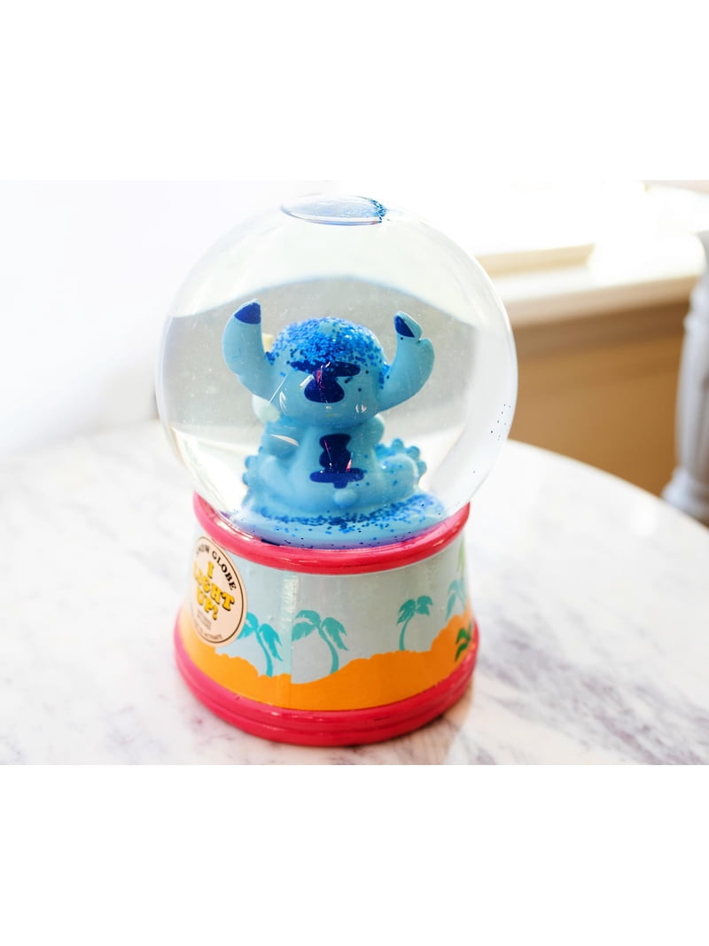Lilo and Stitch Ohana Scrump 100mm Light Up Snow Globe - Walmart.com