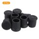 thumbnail image 3 of Uxcell 8Pcs Tapas de Pierna de Silla, 1" Tapas de Pies de PVC Antideslizantes, Protectores de Suelo para Piernas de Silla Rectas, Negros, 3 of 7