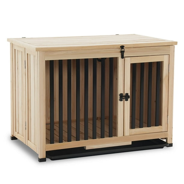 Wooden Portable Foldable Pet Crate Indoor Outdoor Dog Kennel Pet