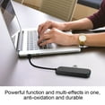 thumbnail image 2 of Ymiko Hub,Hub USB Multi 4-Port Splitter Expansion Cable Adapter Ultra Speed Laptop PC Type-C 2.0,4-PortHub, 2 of 8